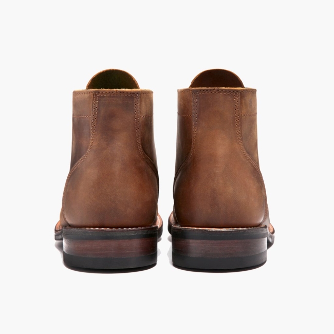 Thursday Boots Vanguard Website - Brown Mens Lace-Up Boots